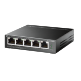 TP-LINK 5-PORT GIGABIT EASY SMART/SWITCH WITH 4-PORT POE+ TL-SG105MPE   
