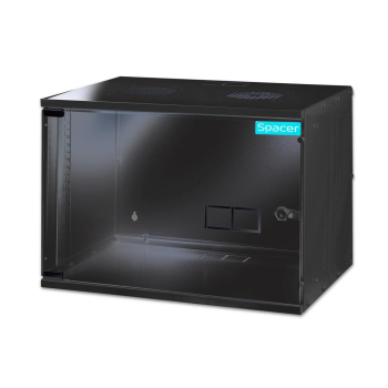 Rack CABINET 19 SPACER  7U, fixare pe peret SPCW-7U-BK 