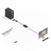 Cablu Adaptor Activ Lindy DisplayPort to VGA LY-41006