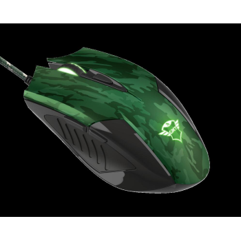 Mouse Trust GXT 781 Rixa 3200 DPI, verde TR-23611