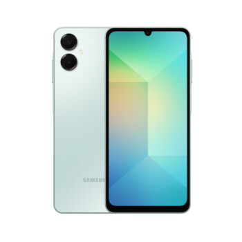 Smartphone Samsung Galaxy A06, Dual SIM, 64GB, 4GB RAM, 5G, Light Green SM-A066BLGD