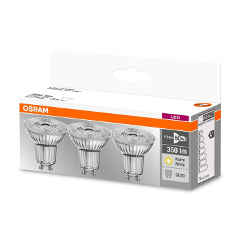 BASPAR165036 4,3W/827 230V GU10 FS3OSRAM 000004058075818392 