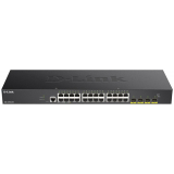 D-Link 24-port Gigabit Smart Managed Switch with 4x 10G SFP+ ports