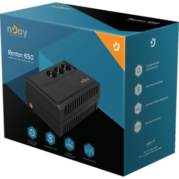 UPS nJoy Renton 650VA 360W AC 220V PWUP-LI065RE-CG01B