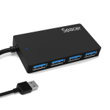 Hub USB Spacer 4 porturi USB 3.0 SPH-332