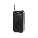 Radio Portabil Akai APR-350 0.3 W, negru