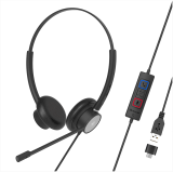 Casti Tellur Voice 320 USB, negru TLL411005