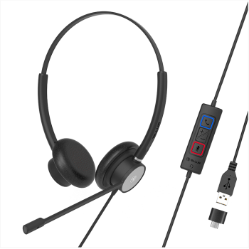 Casti Tellur Voice 320 USB, negru TLL411005