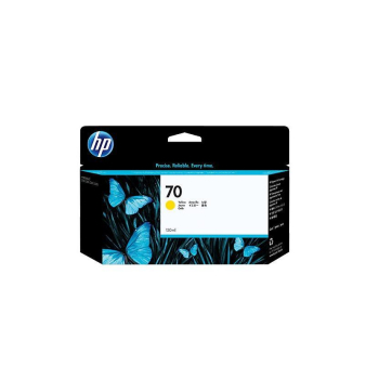 Cartus Cerneala HP Nr. 70 Yellow Vivera Ink 130 ml for Designjet Z2100 24', Designjet Z2100 44' Q6677A, Designjet Z2100 44' Q6677C, Designjet Z3200 24' C9454A