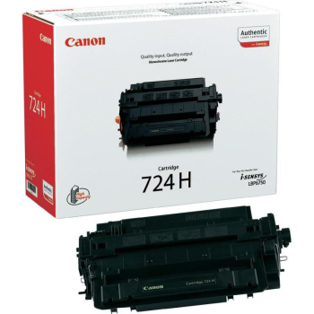 Cartus Toner Canon CRG-724H Black 12500 Pagini for LBP 6750DN CR3482B002AA