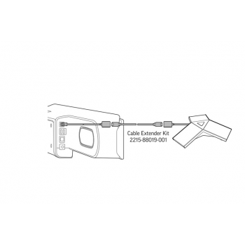 Casti HP Poly Studio X50/X52/X70/USB Expansion Microphone Cable Extender Pack 875M4AA