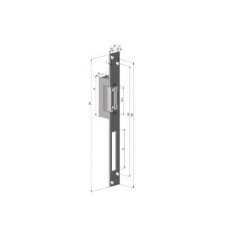 ASSA ABLOY ELECTROMAGNET FAIL SAFE YALE 12Vcc 180mA YB37-12D-L