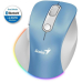 Mouse Genius, Ergo 9000S, PC sau NB, wireless, BT+2.4GHz, optic, 2400 dpi, butoane/scroll 6/1, albastru G-31030039401