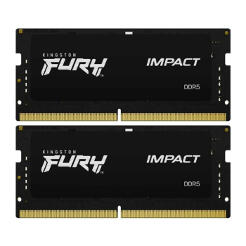 Memorie Kingston 16GB DDR5-4800MHZ CL38 SODIMM/(KIT OF 2) FURY IMPACT KF548S38IBK2-16