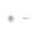 Detector Senzor de temperatura si umiditate Smart Home EZVIZ, afisaj 1.8 inch, comunicare Wireless ZigBee CS-T51C  
