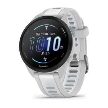 Smartwatch Ceas Garmin Forerunner 165, Grey/White 010-02863-21