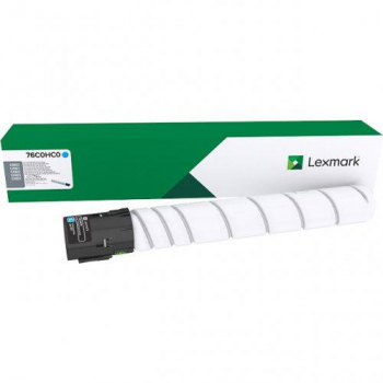 Lexmark TONER CARTRIDGE CYAN HI/34K PGS F. CS923/CX921-CX924 76C0HC0 Lexmark TONER CARTRIDGE CYAN HI/34K PGS F. CS923/CX921-CX924 76C0HC0