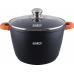 Heinner OALA ALUM+CAPAC,24X16.5CM,6.3L,DARK LINE HR-SCO-A0624A