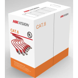 Cablu UTP cat6 0.565mm, cupru integral, cutie 305 metri - HIKVISION DS-1LN6-UU  