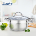 Heinner SEMIOALA INOX+CAPAC 20X11.5CM,3.6L,AMIRA HR-MSF-036