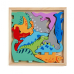 MomKi PUZZLE DIN LEMN CU DINOZAURI, 12 PIESE MKT1078CGH2