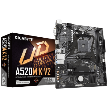 Placa baza MB Gigabyte A520M K V2 AM4 DDR4 