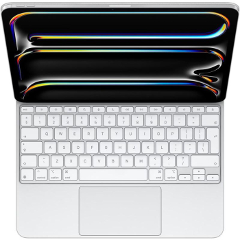 Apple MAGIC KEYBOARD FOR IPAD PRO/13IN (M4) - INT. ENGL. - WHITE MWR43Z/A