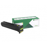 Lexmark CORPORATE TONER CARTRIDGE/YELLOW 22K PGS CS820DE/DTE/DTFE 72K2XYE