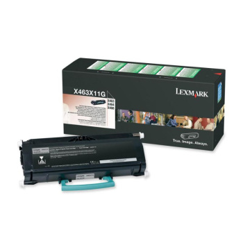 Lexmark RET. PROGR. TONER CARTR. BLACK/15K PGS F/ X463/ X464/ X466 X463X11G