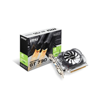 Placa Video MSI nVidia GeForce GT 730 V2 4GB DDR3 128 bit PCI-E x16 3.0 VGA DVI HDMI N730-4GD3V2