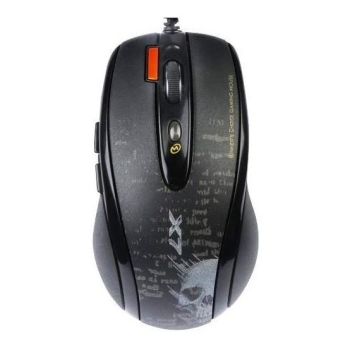Mouse A4tech F5-BK BL 3000DPI, negru 