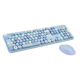 Kit Tastatura-Mouse KIT SERIOUX WIRELESS RETRO 9900BL SRX9900BL