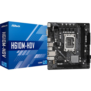 Placa baza MB Asrock H610M-HDV D4 LGA 1700  