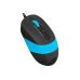 Mouse A4tech FM10 cu fir 1600DPI, albstr FM10 BLUE