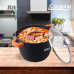 Heinner OALA ALUM+CAPAC,24X16.5CM,6.3L,DARK LINE HR-SCO-A0624A