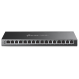 TP-LINK 16-PORT GIGABIT POE+ SWITCH/120 W POE POWER STEEL CASE TL-SG116P  