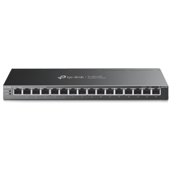 TP-LINK 16-PORT GIGABIT POE+ SWITCH/120 W POE POWER STEEL CASE TL-SG116P  