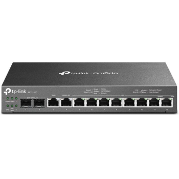 TP-LINK OMADA VPN ROUTER + CONTROLLER/WITH 8 POE+ PORTS DUAL-BAND ER7212PC   