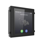 Modul afisaj IPS touch screen, 4 inch, pentru Interfon modular - HIKVISION DS-KD-TDM  