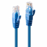 Cablu Lindy 2m Cat.6 U/UTP, Blue LY-48018
