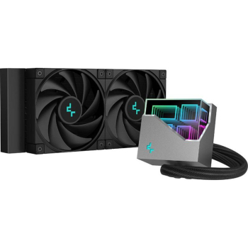 Cooler Deepcool LT520, compatibil skt. Intel si AMD, racire cu lichid, ventilator 120 mm x 2, 2250 rpm, iluminat RGB, R-LT520-BKAMNF-G-1 (timbru verde 2.00 lei) Cooler Deepcool LT520, compatibil skt. Intel si AMD, racire cu lichid, ventilator 120 mm x 2, 2250 rpm, iluminat RGB, R-LT520-BKAMNF-G-1 (timbru verde 2.00 lei)
