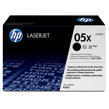 Pachet Cartus Toner HP Nr. 05X Black 2 Bucati 2x6500 Pagini for LaserJet P2055, P2055D, P2055DN, P2055DN CE505XD