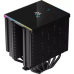 Cooler Deepcool AK620 Digital, compatibil skt. Intel si AMD, racire cu aer, ventilator 120 mm, 1850 rpm, inaltime cooler 162mm, 6 heatpipe, iluminat RGB R-AK620-BKADMN-G (timbru verde 2.00 lei) 