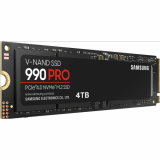 SSD Samsung 990 PRO 4TB, PCIe Gen 4.0 x4, NVMe, M.2., MZ-V9P4T0BW