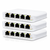 Layer 2 switch with (5) GbE RJ45 ports,