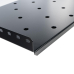 RAFT FIX SPACER 1U pentru rack 19, adancime 260mm, sarcina maxima 25Kg, vopsea antistatic, otel 0.8mm, black, SPSF-1U260-BK-02 