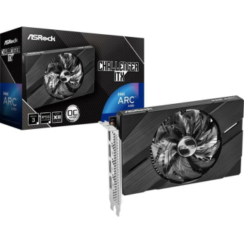 Placa video AsRock Arc A380 Challenger ITX 6GB OC A380 CLI 6GO