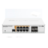 Management Switch, 8 x Gigabit cu PoE-out, 4 x SFP - Mikrotik CRS112-8P-4S-IN  