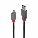 Cablu Lindy 2m USB 2.0 Type A - MicroUSB LY-36733