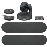 Camera Web Logitech RALLY PLUS ULTRA-HD CONFERENCE/CAM BLACK - EMEA PLUG EU 960-001224